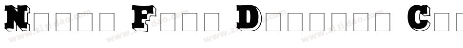 North Face Display Caps SSi字体转换